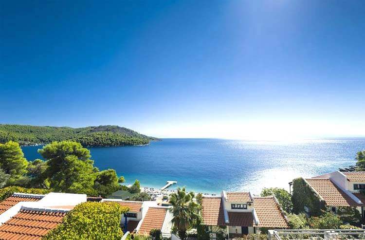 Adrina Beach Hotel met prachtig uitzicht op zee Skopelos