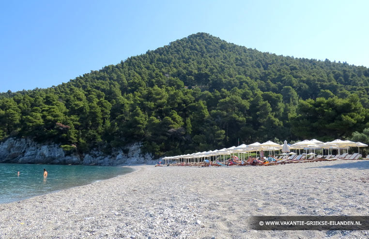 Kastani Beach op Skopelos